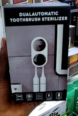 Dual Automatic Toothbrush with UV Disinfection