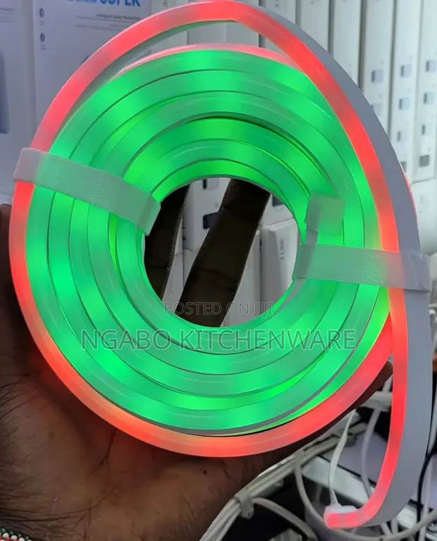 LED Neon RGB Strip Lights - 5 Meters Pink - 1