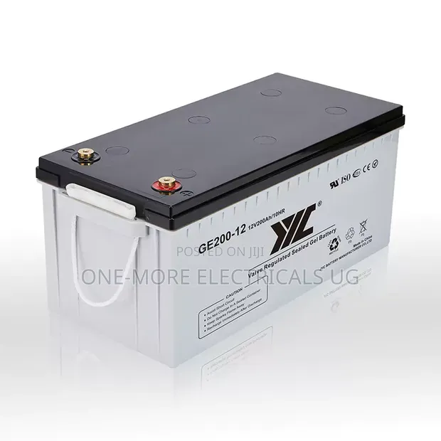 Gel Battery 200Ah/12V - Maintenance Free - 1