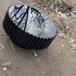 Brand New Glossy Black Circular Center Table - 1