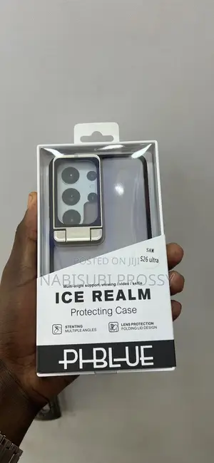 Phone Case with Lens Protector and Kickstand