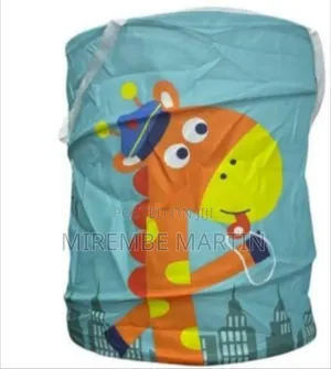 Children's Laundry Hamper / Toy Storage Basket