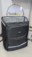 Insulated Food Delivery Backpack - Black - 3