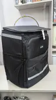 Insulated Food Delivery Backpack - Black - 4