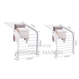 Multi-Tier Foldable Clothes Drying Rack - Multicolor