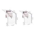 Multi-Tier Foldable Clothes Drying Rack - Multicolor - 1