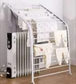 Multi-Tier Foldable Clothes Drying Rack - Multicolor - 2
