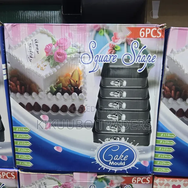 6pcs Nonstick Baking Pan Set - 1