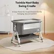 StarAndDaisy Baby Cot with Wheels - 2