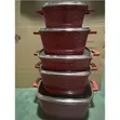 10-Piece Square Non-Stick Die-Cast Aluminum Pot Set - 2