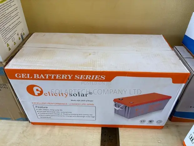Felicity 200Ah Deep Cycle VRLA Gel Battery - 1