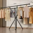 Portable Freestanding Clothes Drying Rack - 1