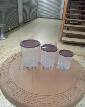 Round Food Storage Containers - 3pc Set