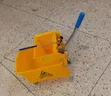 Mop Bucket with Wringer Trolley and Metal Handle - 3