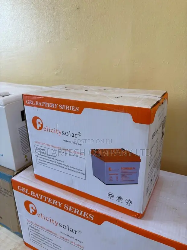 Felicity 100Ah 12V Deep Cycle Gel Battery - 3 Year Warranty - 1