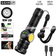 3-in-1 Rechargeable Flashlight - 5000 Lumens - 1