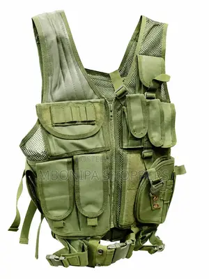 Tactical Men's Vest for Camping, Hunting, Hiking