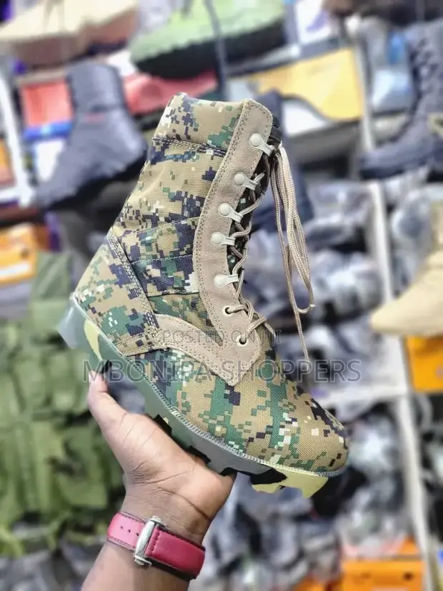 Aldo Digital Tactical Boots - Desert Outdoor Hiking - 1
