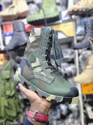 Tactical Military Combat Boots - Leather, Non-Slip Rubber