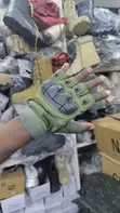 Tactical Fingerless Gloves for Cycling, Climbing, Hiking - 1