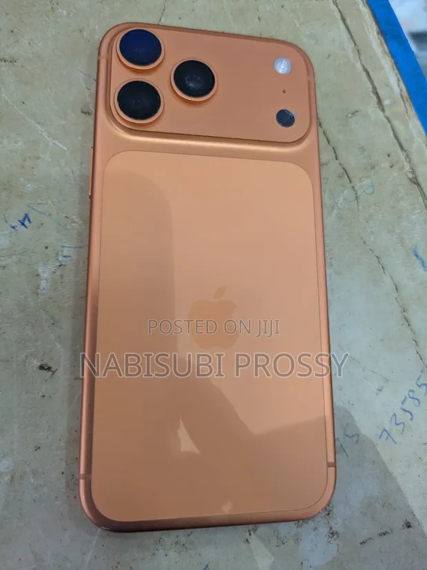 Apple iPhone 17 Pro Max 2TB Orange (Used, Cracked Body) - 1