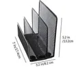 Professional Mesh Desk Organizer and Mail Sorter - 2