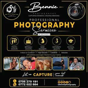 Bennie Photography & Graphics Designing Services