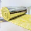 Fiberglass Aluminum Foil Glass Wool Insulation 50mm Roll - 1