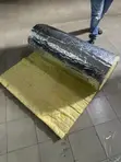 Fiberglass Aluminum Foil Glass Wool Insulation 50mm Roll - 3