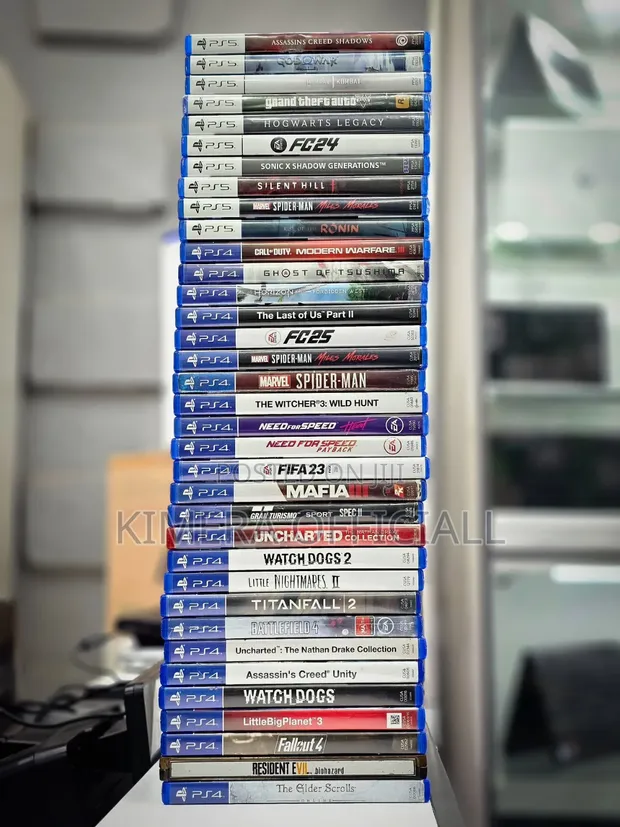 Video Games on CD for PS4 and PS5 - 1