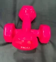 Vinyl-Coated Hex Dumbbells (3kg) - 1