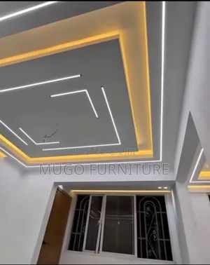 Beautiful Gypsum Ceiling Installation - Nansana
