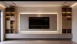 Beautiful Plain TV Backwall - Interior Design Service - 1