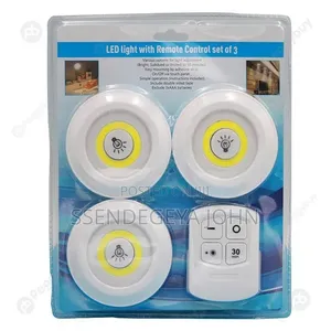 Generic LED Light Set with Remote Control (3 Pack)