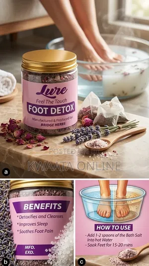 Lure Herbal Foot Detox Bath Salt