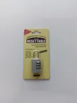 New Resettable 3-Digit Combination Padlock - Silver - 1