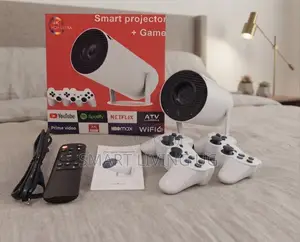 Portable HD Smart Projector with 4K Support
