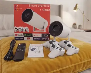Smart Movie Projector with Gaming Function - WiFi 6