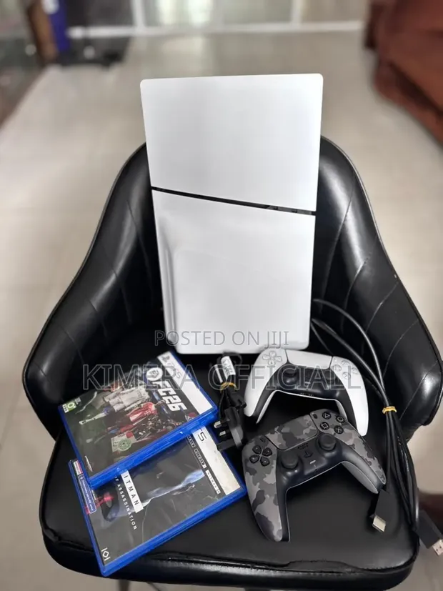 PS5 Slim Standard Edition | 1TB | 2 Controllers | 3 Games - 1