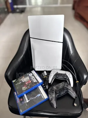 PS5 Slim Standard Edition | 1TB | 2 Controllers | 3 Games