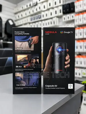 Nebula Capsule Air Google TV Smart Mini Projector