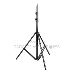 Black Adjustable Light Stand