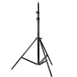 Black Adjustable Light Stand - 2