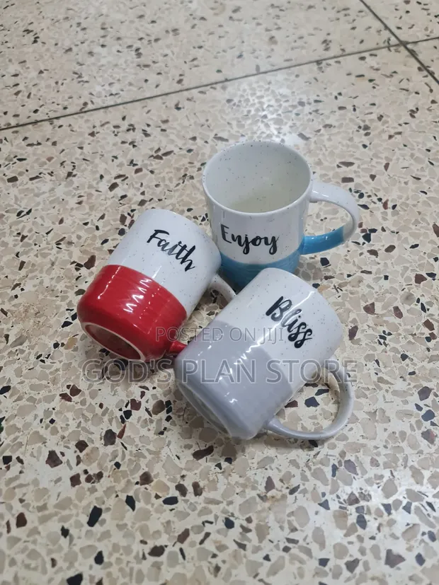 Waterside Ceramic Cups - 12pcs + 22pcs Set - 1