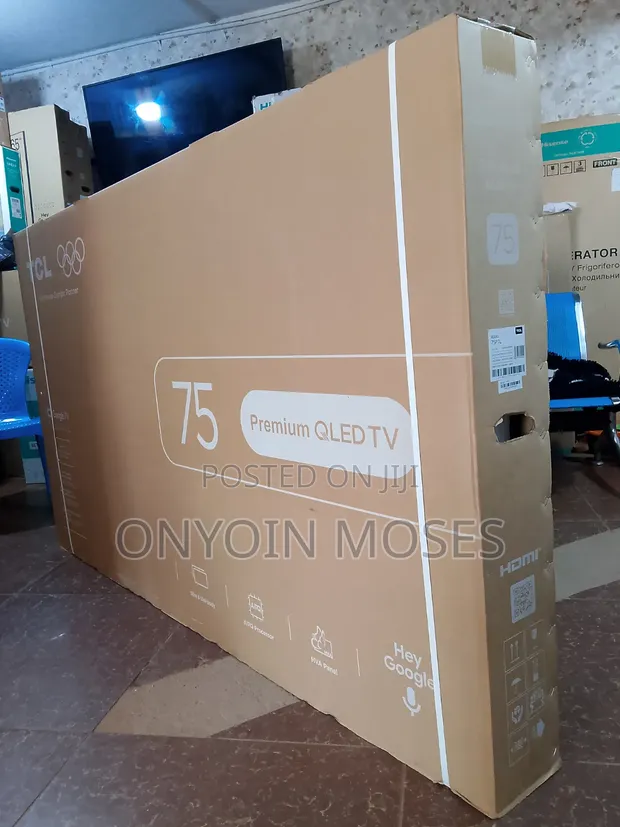 Brand New 75-Inch TCL Premium QLED Smart Google TV - 1