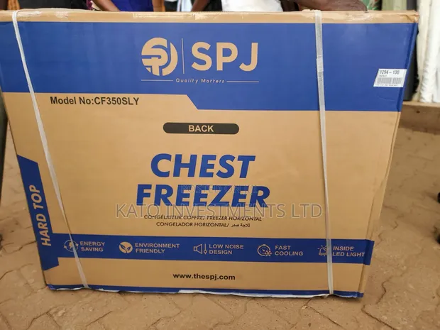 SPJ 350L Top Chest Freezer - 1