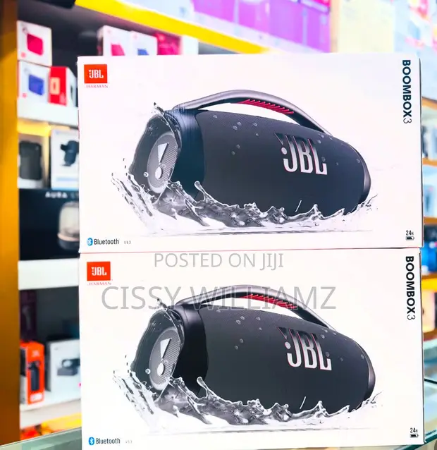 JBL Boombox 3 Portable Bluetooth Speaker - 1