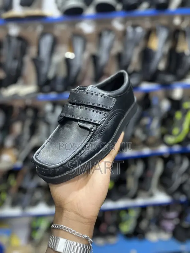 Marks & Spencer Original Black Leather School Shoes - 1