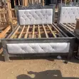 5x6 Silver Bed Frame - 2