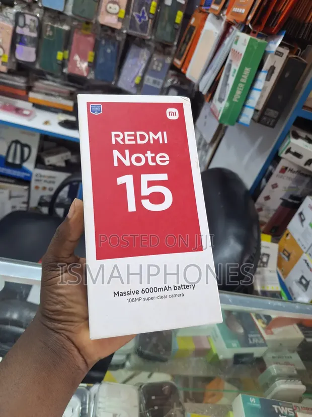 New Xiaomi Redmi Note 15 128GB Black - 1